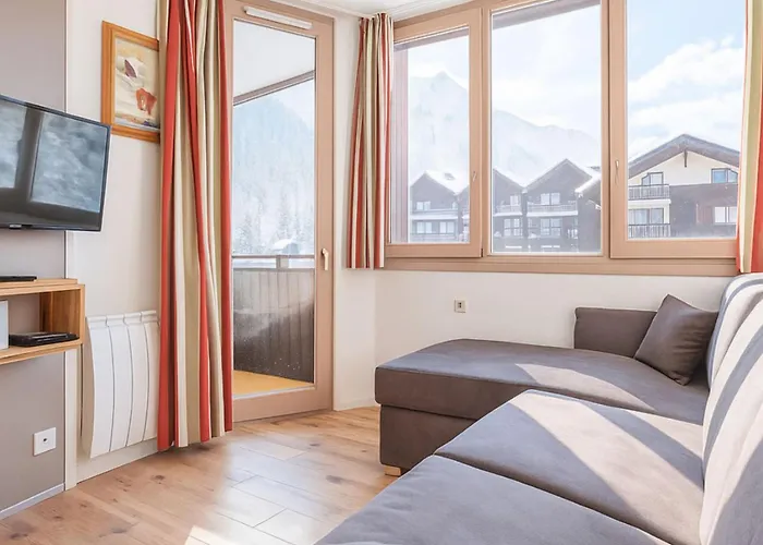 Апартаменты Pretty 27m With Beautiful Views Of The Mont Blanc *