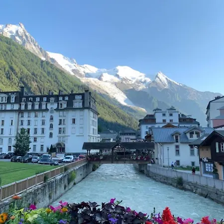 Pretty 27m With Beautiful Views Of The Mont Blanc Apartman