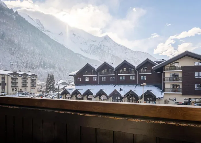 Joli apt avec parking et vue Mont Blanc *