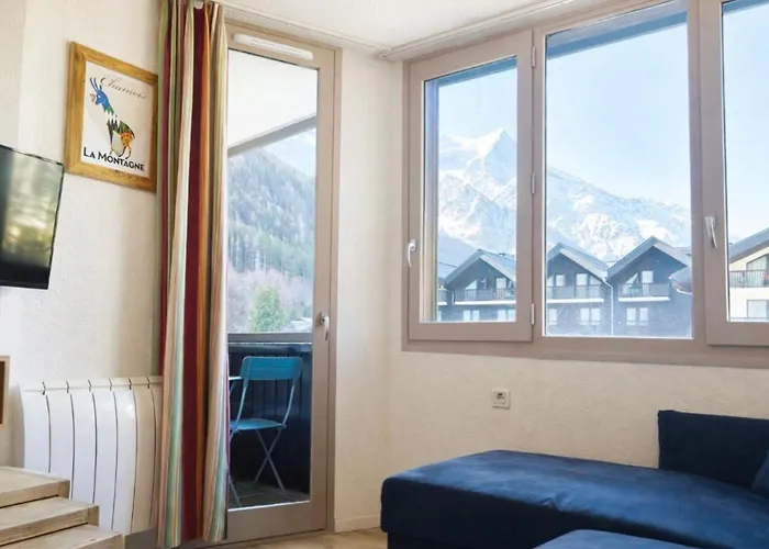 Joli apt avec parking et vue Mont Blanc *